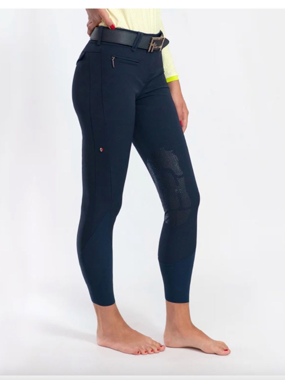 FOR HORSES Womens Emma Breeches in Navy size 40 (US size 25 / 26) Equestrian